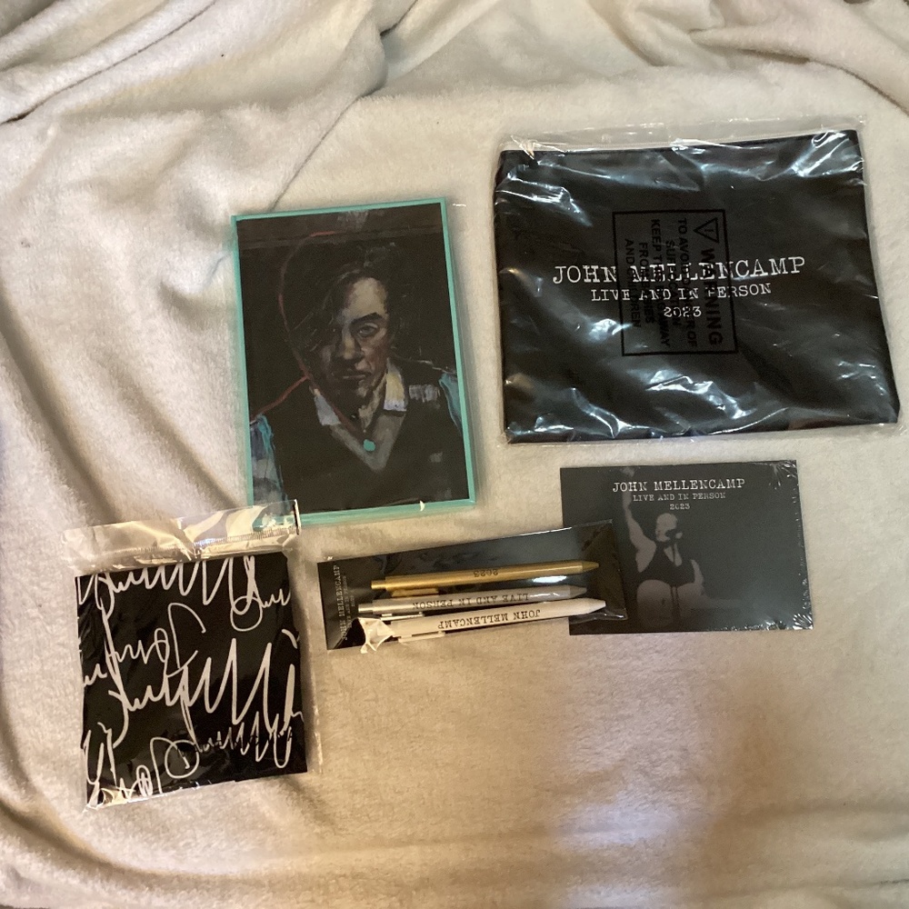 BRAND NEW SEALED JOHN MELLENCAMP LIVE AND IN PERSON 2023 GIFT SET